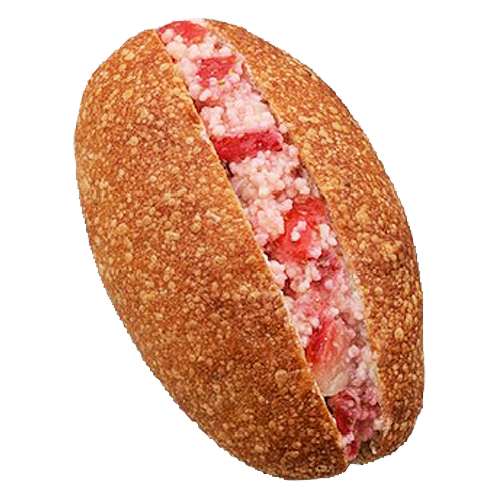 苺とクスクスのぱん