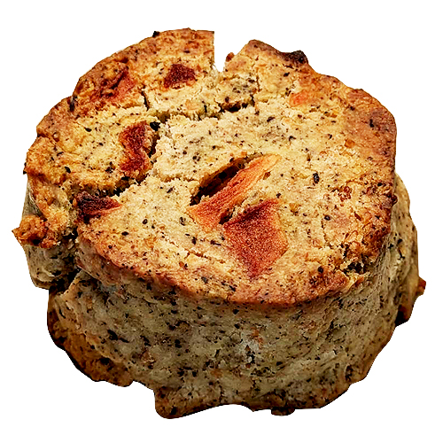 紅茶とドライアップルスコーン