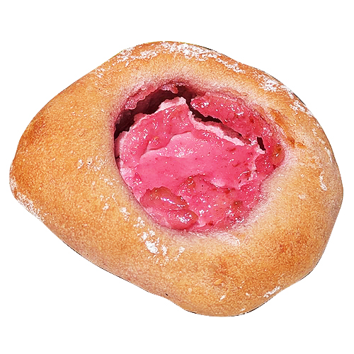 ラズベリーのクリームぱん