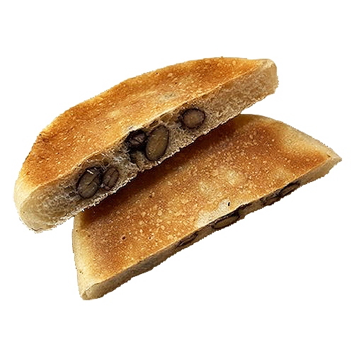 お米とお豆の平ぱん