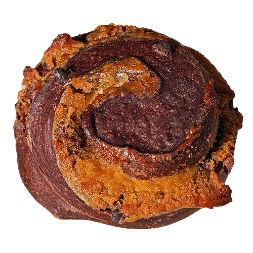 ココアとアップルクリームロール